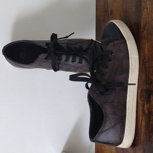 Coach Brown & Black Sneakers